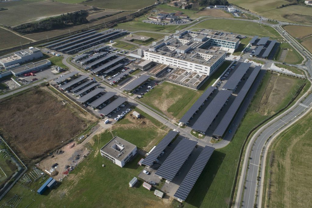 Centrale solaire à Carcassonne