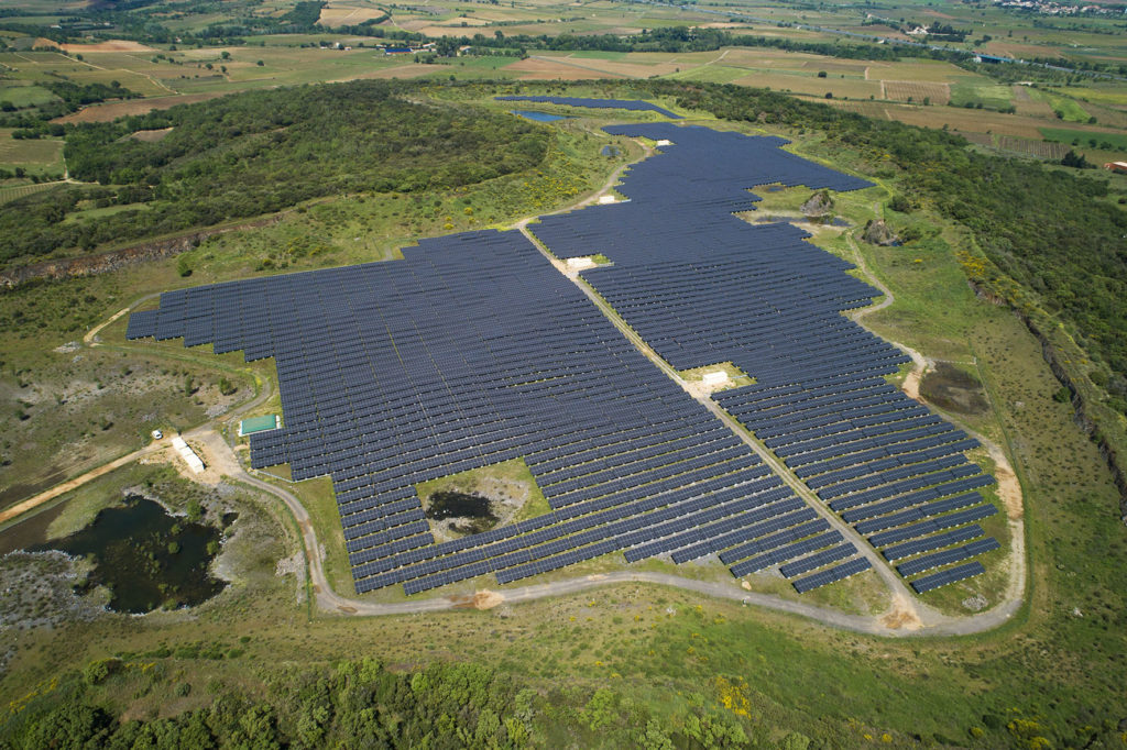 centrale au sol photovoltaique Nizas