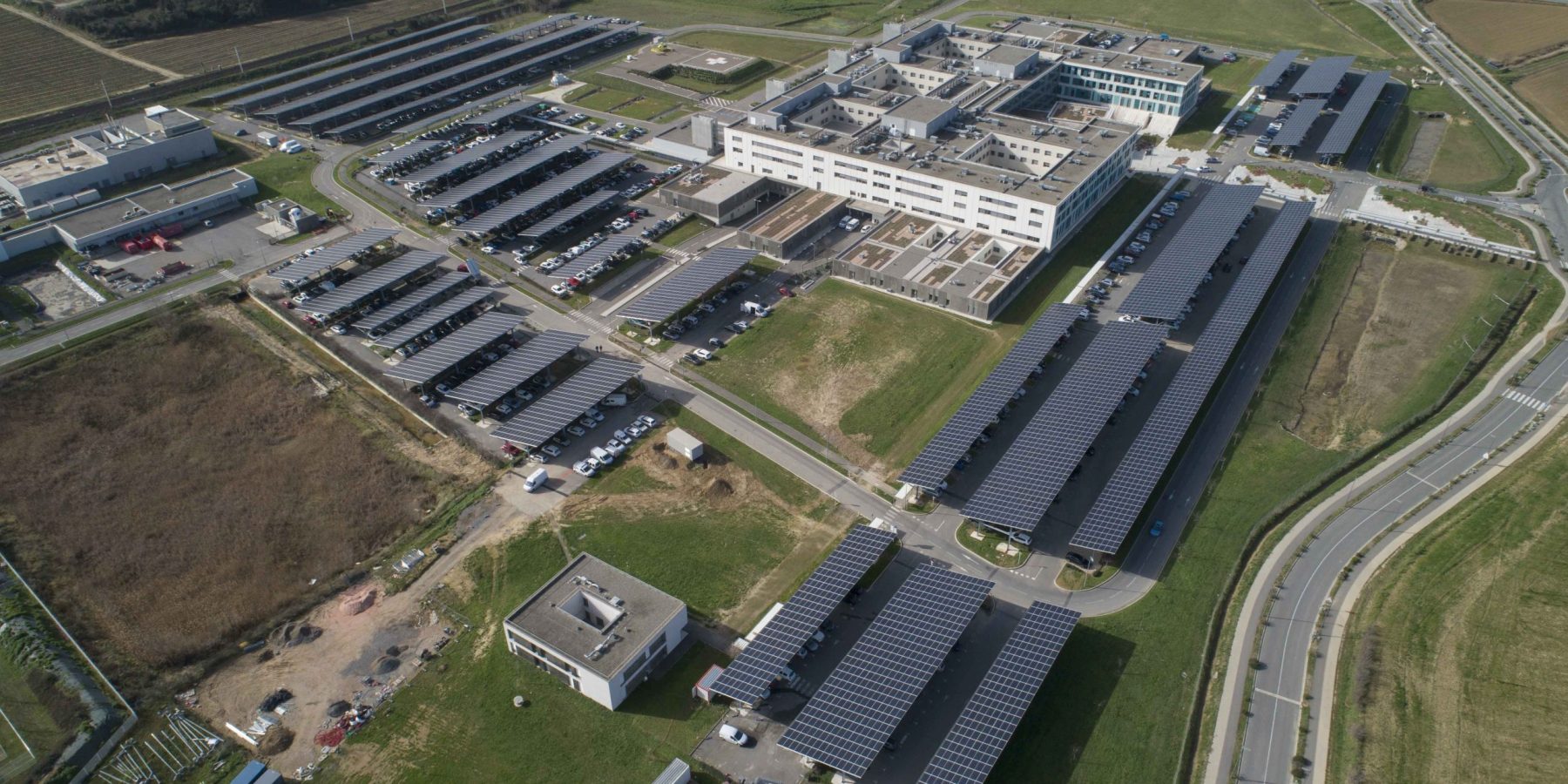 Photo 2 CH Carcassonne Centrale solaire à Carcassonne